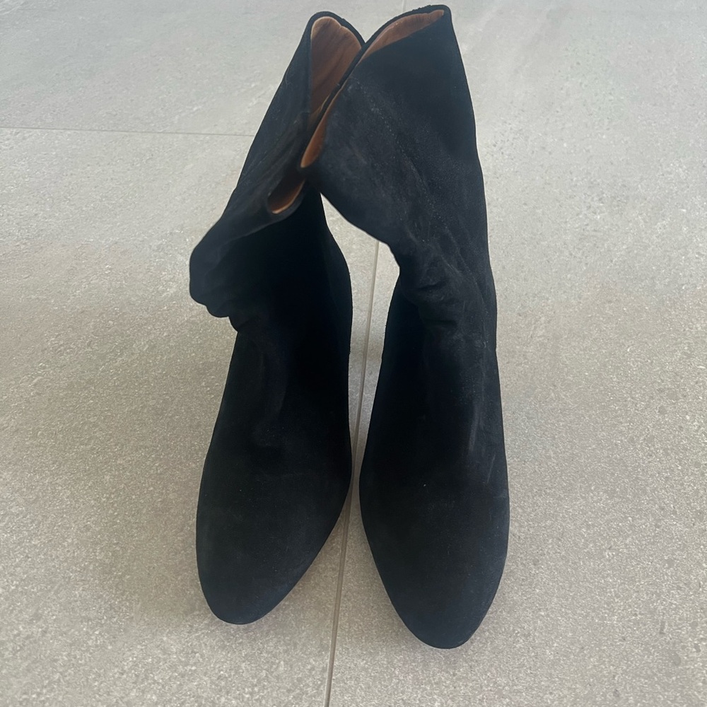 Isabel Marant suede black boots size 8